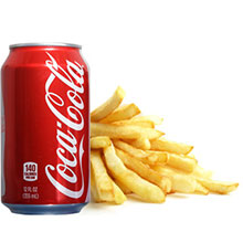 Fries and Coke