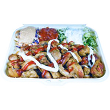 kebab meal